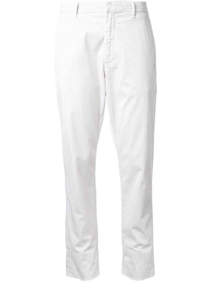 Hope 'news' Trousers, Women's, Size: 36, White, Cotton/elastodiene