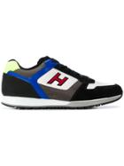 Hogan Colour Block Sneakers - Black