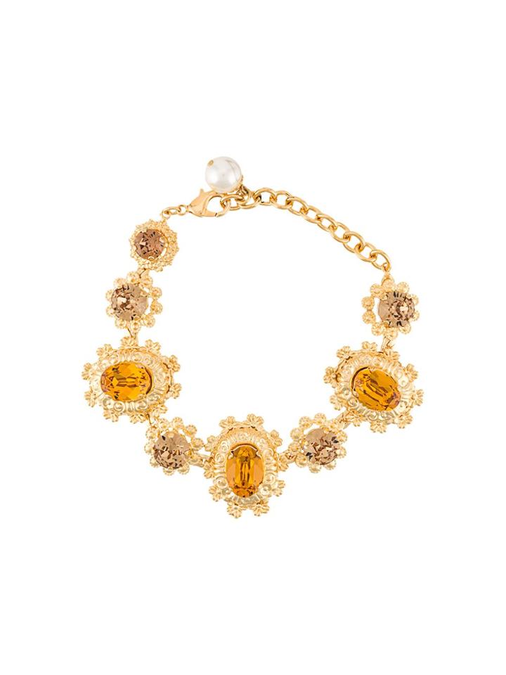 Dolce & Gabbana Oversized Charm Bracelet - Gold