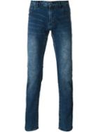 Armani Jeans Slim Fit Jeans, Men's, Size: 33, Blue, Cotton/spandex/elastane