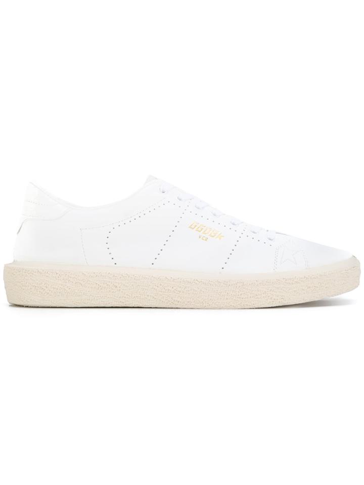 Golden Goose Deluxe Brand Tennis Sneakers - White