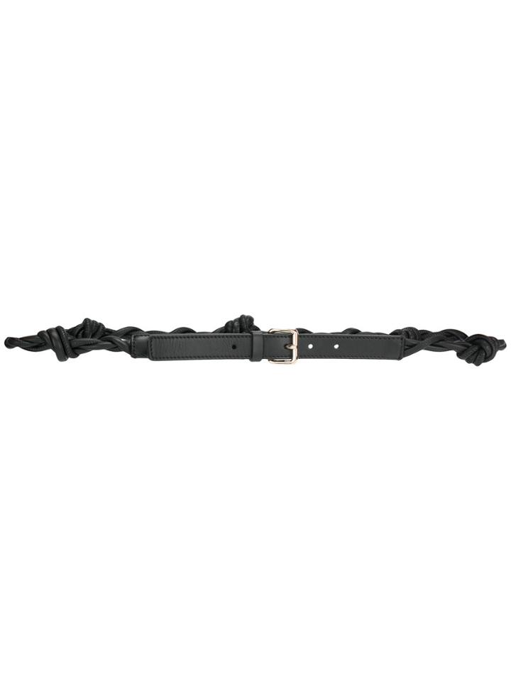 Jil Sander Tangle Belt - Black