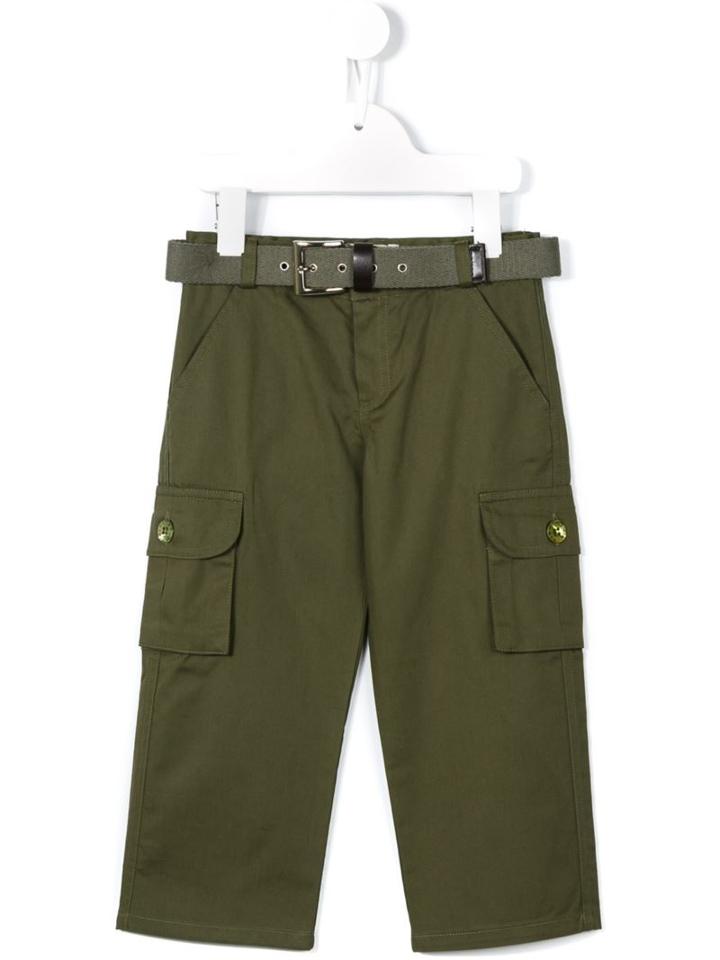 Cashmirino Cargo Trousers, Toddler Boy's, Size: 2 Yrs, Green