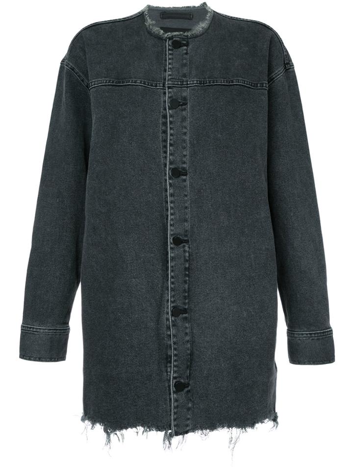 T By Alexander Wang Haze Denim Jacket - Black
