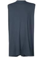 Rick Owens Drkshdw Sleeveless Jumbo T-shirt - Blue