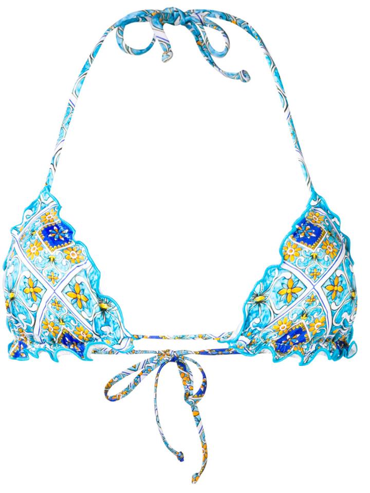 Mc2 Saint Barth Sagittarius Bikini Top - Blue