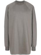 Rick Owens - Baseball T-shirt - Men - Cotton - M, Grey, Cotton