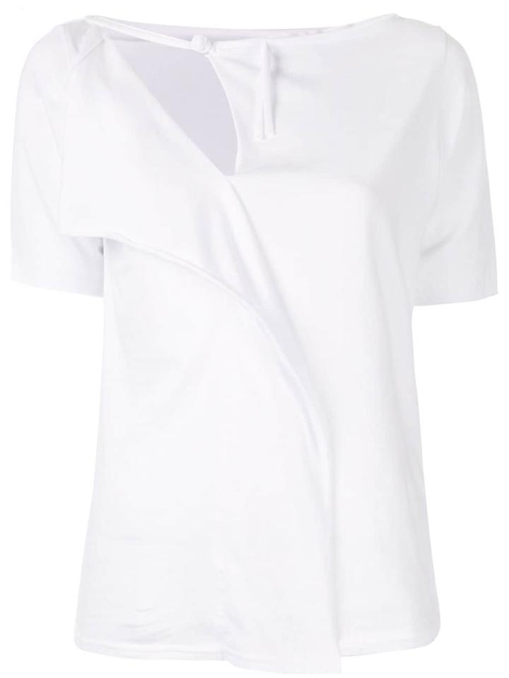 Yohji Yamamoto China Button Shirt - White