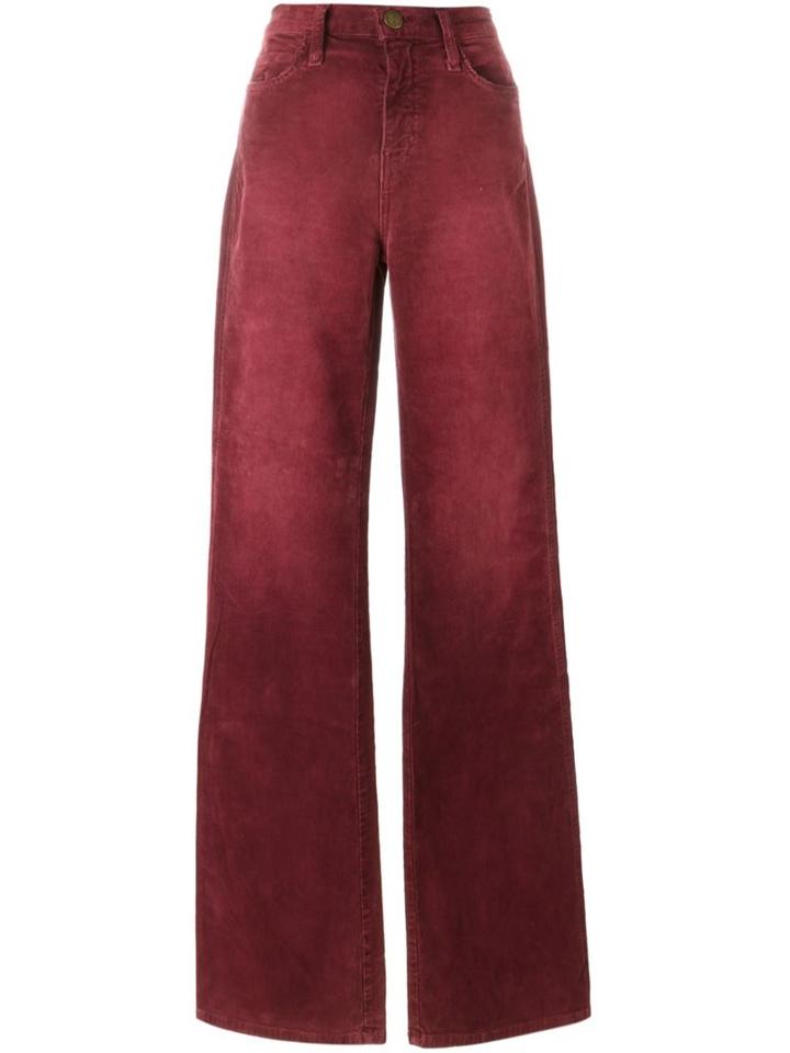 Current/elliott Flared Ribbed Trousers