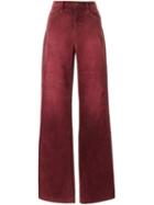 Current/elliott Flared Ribbed Trousers