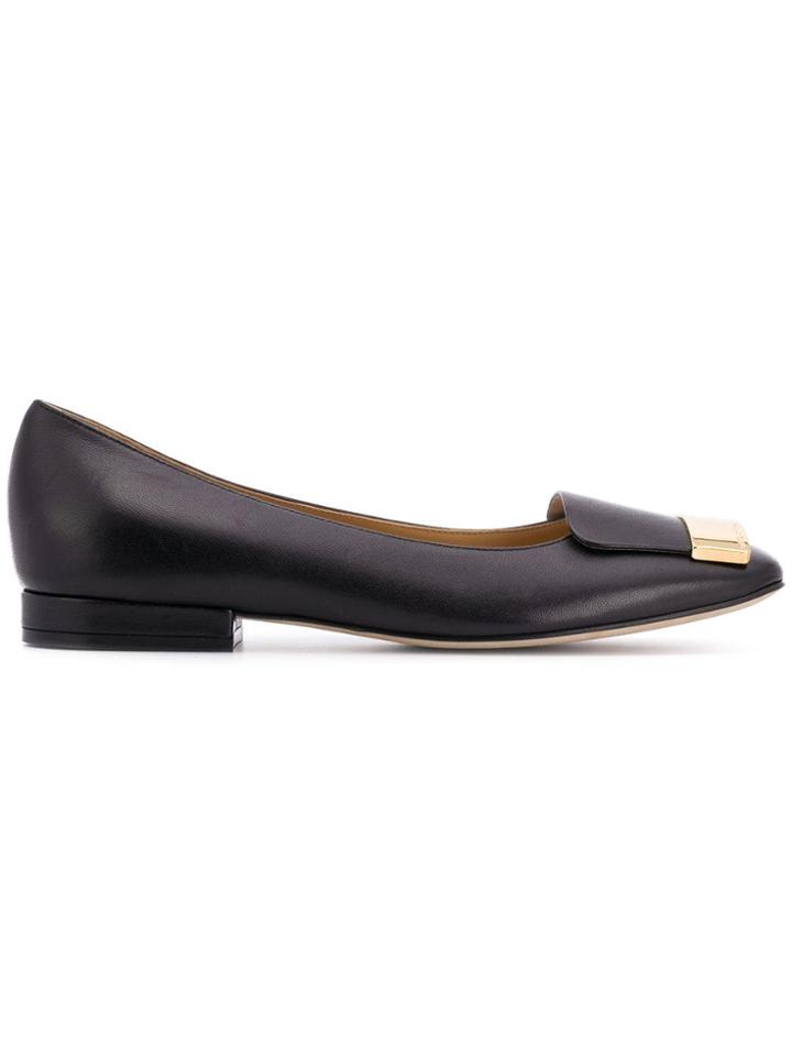 Sergio Rossi Sr1 Ballerina Shoes - Black