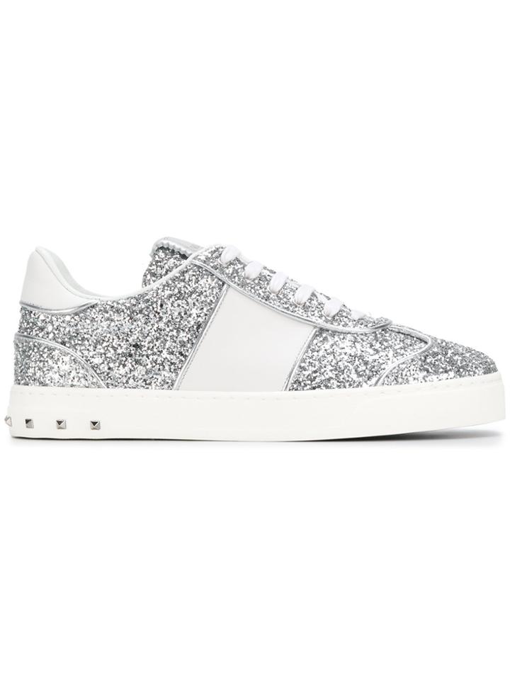 Valentino Valentino Garavani Flycrew Sneakers - Metallic