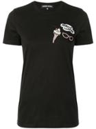 Markus Lupfer Embellished Patch T-shirt - Black