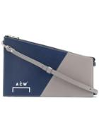 A-cold-wall* Asymmetric Shoulder Bag - Blue