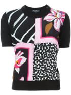 Salvatore Ferragamo Multi Pattern Top