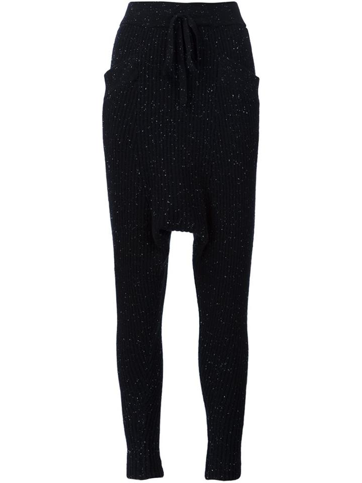 Baja East Cashmere Harem Trousers