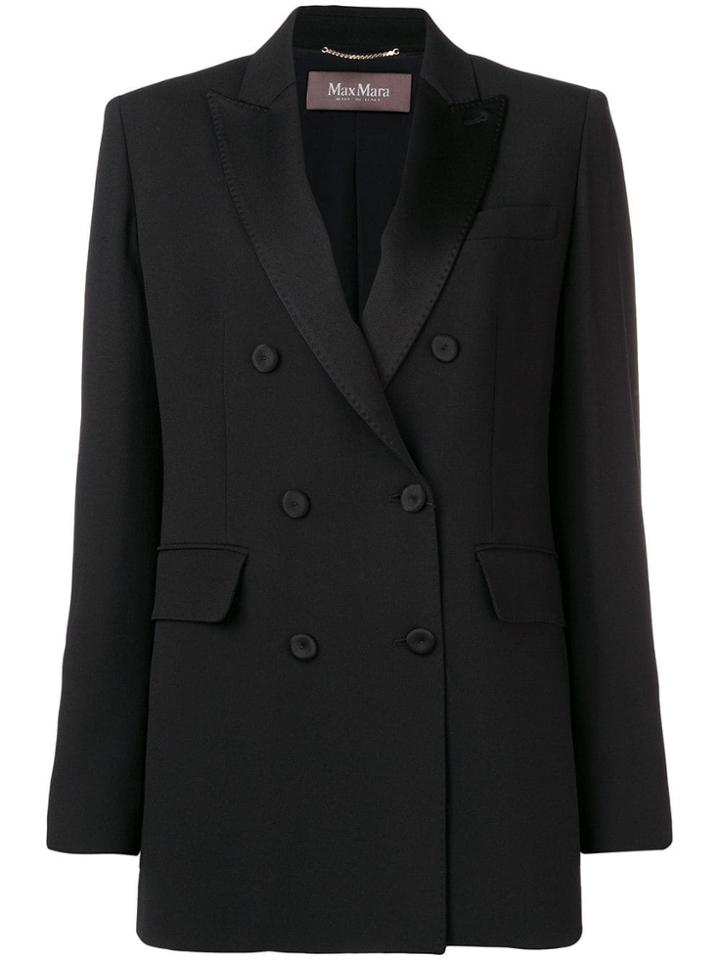 Max Mara Classic Double-breasted Blazer - White