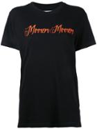 Off-white Mirror Mirror T-shirt, Women's, Size: Xs, Black, Cotton