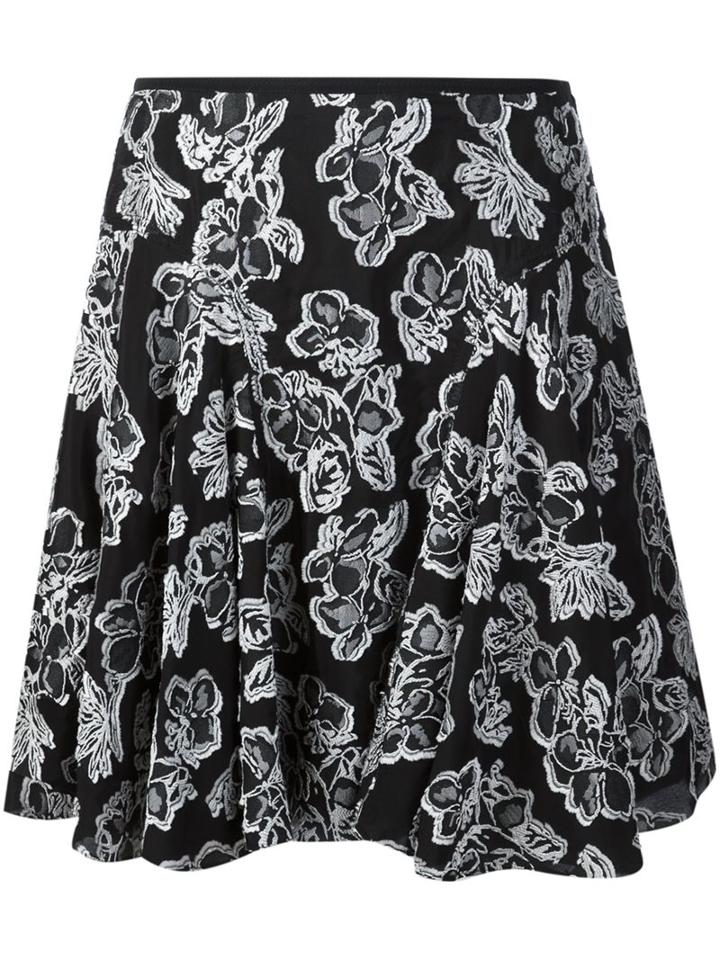 Maiyet Full Skirt, Women's, Size: 6, Black, Silk/polyester/viscose