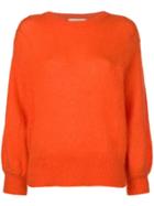 Maison Flaneur Crew Neck Sweater - Orange