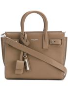 Saint Laurent Nano Sac De Jour Souple Tote - Brown