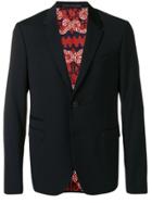Valentino Single Breasted Suit - Blue