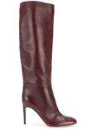 Sergio Rossi Madame Knee Boots - Red