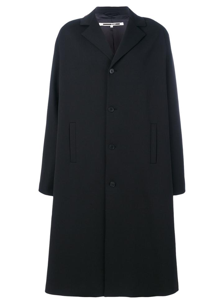 Mcq Alexander Mcqueen Soft Volume Coat - Black