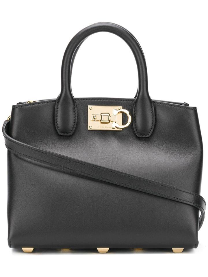Salvatore Ferragamo Small Tote Bag - Black