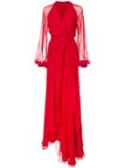 Haney - Coco Dress - Women - Silk - 0, Red, Silk