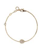 Boucheron 18kt Yellow Gold Serpent Bohème Diamond Xs Motif Bracelet -