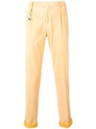 Pt01 Sharp Fit Trousers - Yellow