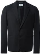 Saint Laurent Classic Blazer, Men's, Size: 48, Black, Silk/virgin Wool