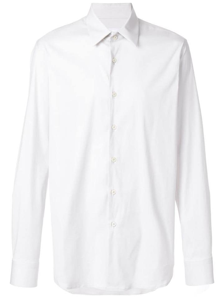Prada Classic Long-sleeved Shirt - Neutrals
