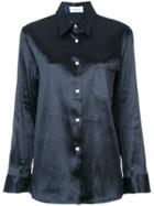 Mansur Gavriel Long Sleeve Button Down - Black