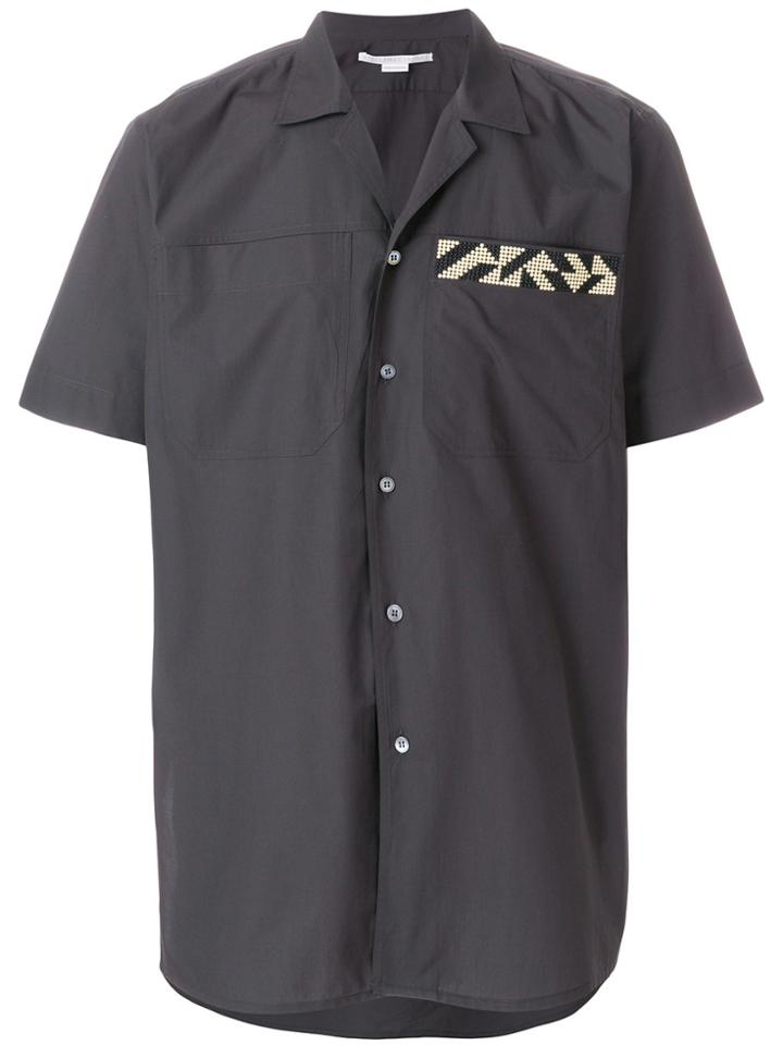 Stella Mccartney Short Sleeve Shirt - Grey