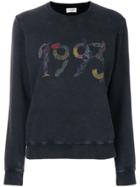 Saint Laurent 1993 Long-sleeve Sweatshirt - Black