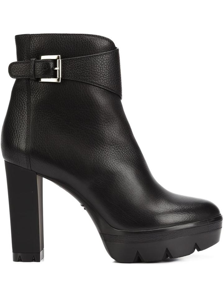 Santoni High Heel Ankle Boots