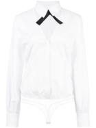 Fleur Du Mal Shirting Neck Tie Body - White