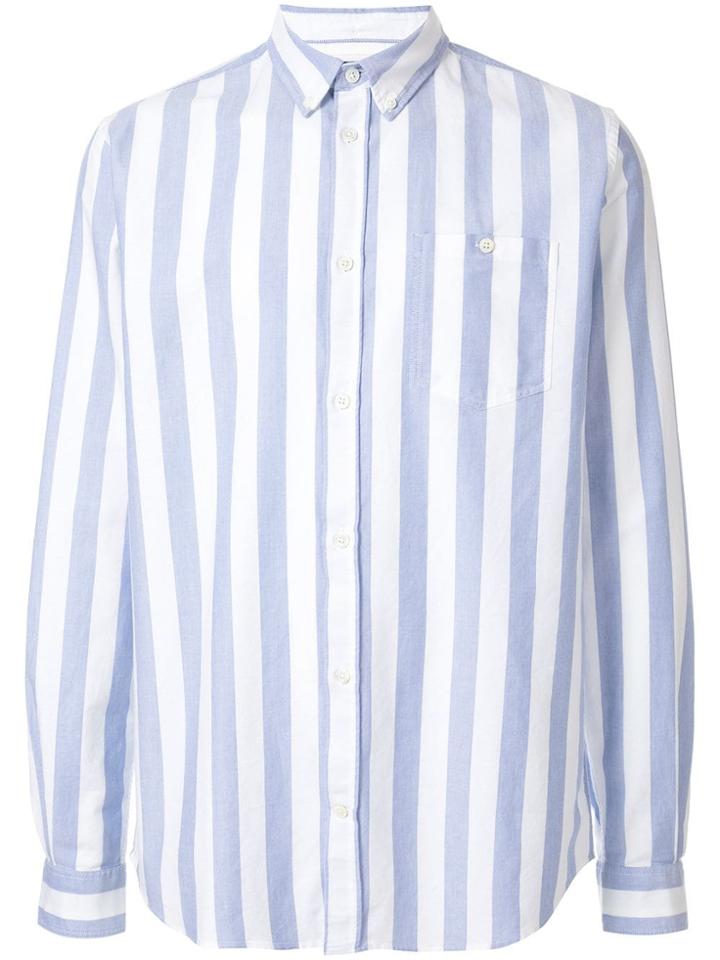 Norse Projects Striped Shirt - Blue