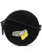 Olympia Le-tan Round Crossbody Bag, Women's, Black
