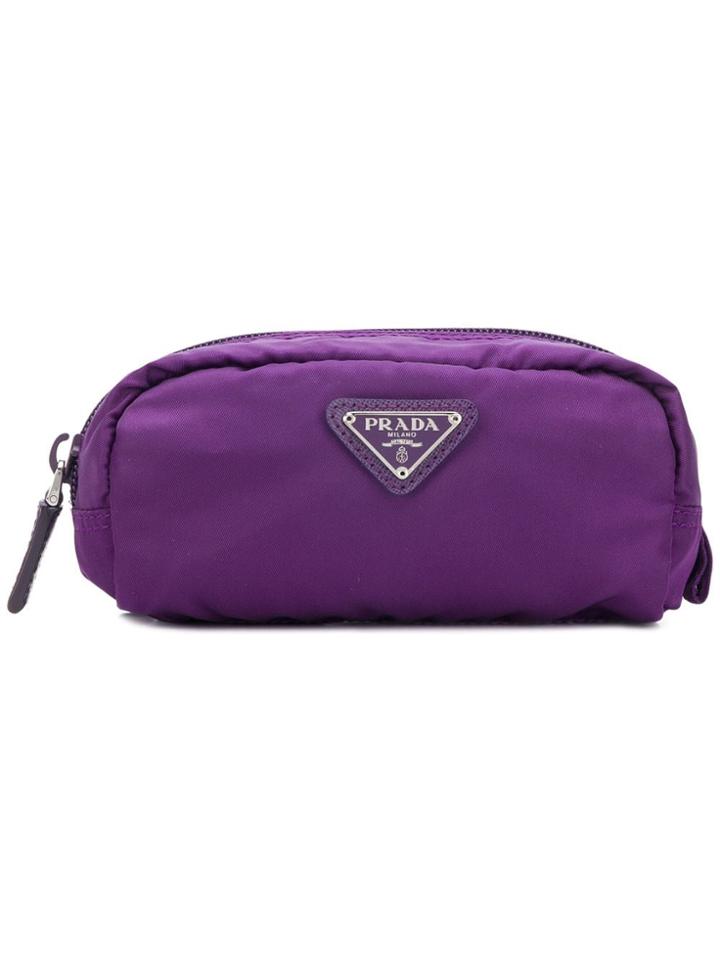 Prada Nylon Purse - Purple