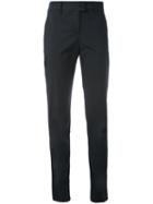 Tomas Maier - High Waist Chinos - Women - Cotton/spandex/elastane - 4, Black, Cotton/spandex/elastane