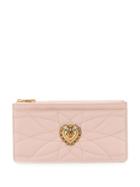 Dolce & Gabbana Heart Patch Card Holder - Pink