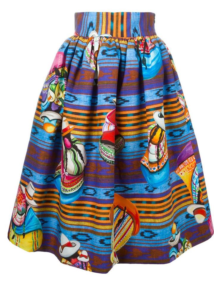 Stella Jean 'conciatore' Skirt