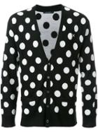 Guild Prime Polka Dot Cardigan, Men's, Size: 1, Black, Acrylic/wool