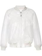 Doublet Embroidered Bomber Jacket - White