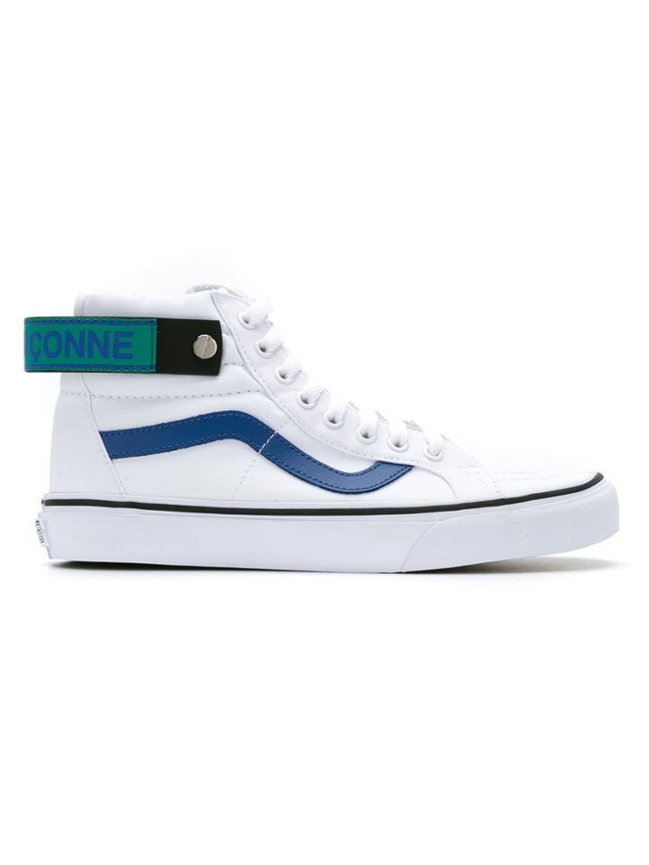 À La Garçonne High Ankle Sneakers - White