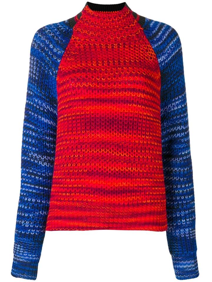 Sport Max Code Turtleneck Sweater - Red