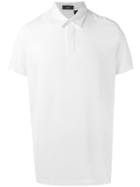 Theory Short Sleeve Polo Shirt, Men's, Size: Large, White, Polyester/supima Cotton/cotton/spandex/elastane